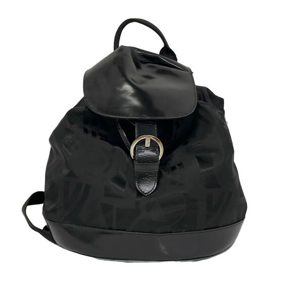 Salvatore Ferragamo Gancini Backpack DW-216772 Nylon Patent Leather main image 10